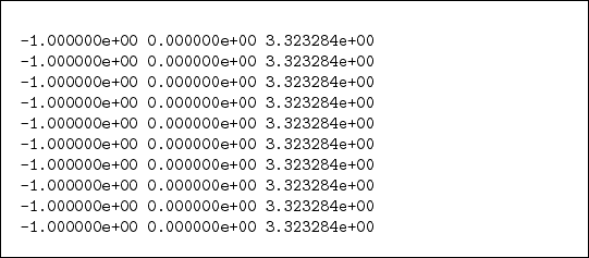 \begin{figure}\begin{codebox}{4.7in}
\begin{verbatim}0 165.00
1 110.00
2 16...
...7 110.00
8 200.00
9 110.00
10 200.00\end{verbatim}
\end{codebox}
\end{figure}