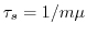 $\tau_w$