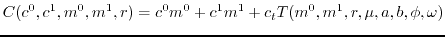 $\displaystyle m(t)$