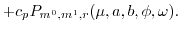 $\displaystyle \cases {m^0,$