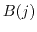 $B(j)$