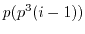 $p(p^1(i-1))$