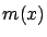 $m(x)$