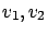 $v_1,v_2$