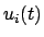 $u_i(t)$