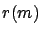 $r(m)$