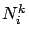 $N_i^k$