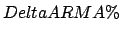 $DeltaARMA \%$