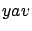 $yav$