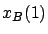 $x_B(1)$