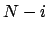 $N-i$