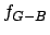 $f_{G-B}$