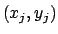 $(x_j,y_j)$