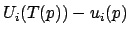 $U_i(T(p))-u_i(p)$